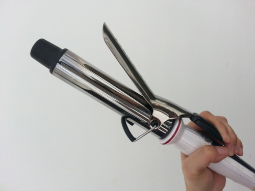 ヘアアイロンスタイリング&前髪ピンカール