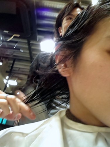 櫻井翔くんヘアスタイルにU-REALMの奨くんにしてもらったぁ！