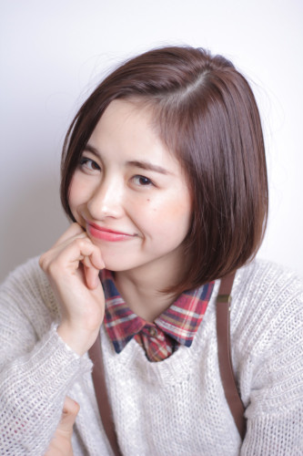 簡単スタイリングのストレートのボブスタイル【ひろおかさえ】