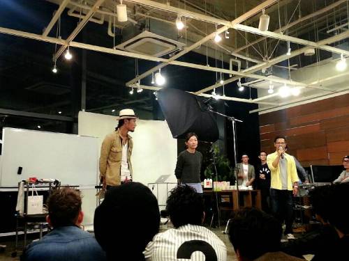 【東京ブレンド】MINX池戸さん×Belle堀さん×Camera小川さん　きゅうり太郎さん IN GARDENharajuku - 2014/10/26