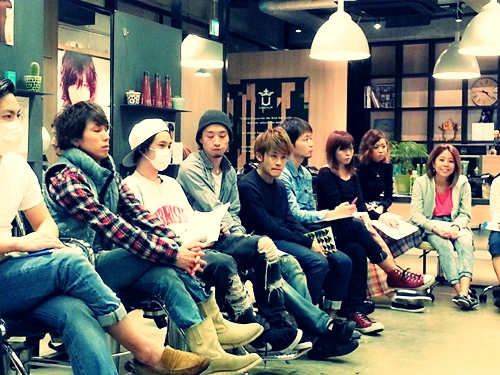 毎月の定例会議【U-REALM×L.O.G×L:der's】表参道の美容室の夜は長い