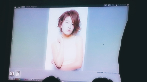 2015年最初の東京ブレンドセミナー Tierra三笠さんのヘアメイク&Zacc増渕さんのメイク(2015・2・15)31