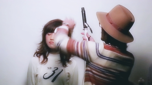 2015年最初の東京ブレンドセミナー Tierra三笠さんのヘアメイク&Zacc増渕さんのメイク(2015・2・15)10