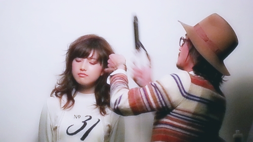 2015年最初の東京ブレンドセミナー Tierra三笠さんのヘアメイク&Zacc増渕さんのメイク(2015・2・15)11