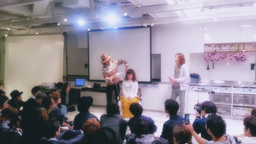 2015年最初の東京ブレンドセミナー Tierra三笠さんのヘアメイク&Zacc増渕さんのメイク(2015・2・15)48