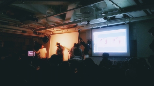 2015年最初の東京ブレンドセミナー Tierra三笠さんのヘアメイク&Zacc増渕さんのメイク(2015・2・15)32