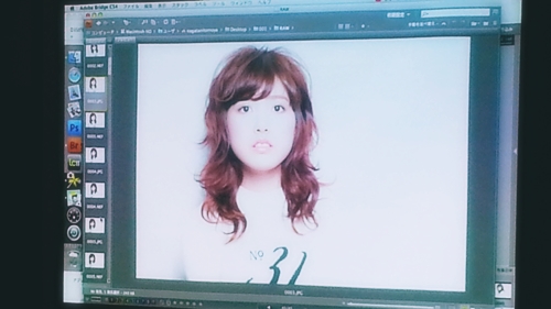 2015年最初の東京ブレンドセミナー Tierra三笠さんのヘアメイク&Zacc増渕さんのメイク(2015・2・15)16