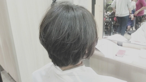 ロングからショートボブにバッサリ切ったらこうなった3