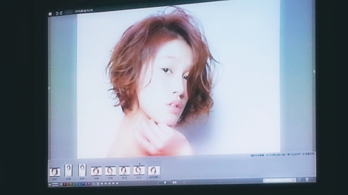 2015年最初の東京ブレンドセミナー Tierra三笠さんのヘアメイク&Zacc増渕さんのメイク(2015・2・15)36