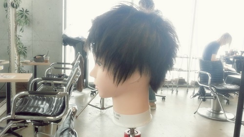 朝練でウィッグカットしたさわやかイケメンズスタイル【黒髪でもカッコよさそう】06