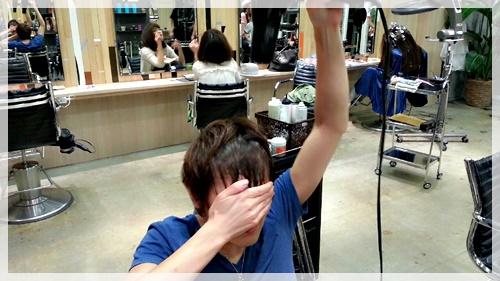 ドライヤーのみで理想の前髪に乾かす方法【4パターン】04