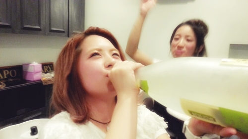 総会BBQユイ誕生日09