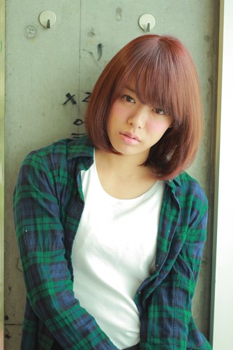 【マルサラブラウン】2015年トレンドカラーを取り入れたSWEET BOB STYLE 宮嶋舞 みやじままい04