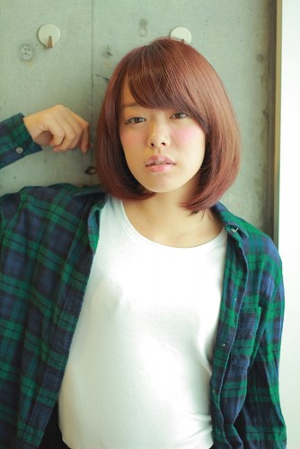 【マルサラブラウン】2015年トレンドカラーを取り入れたSWEET BOB STYLE 宮嶋舞 みやじままい06