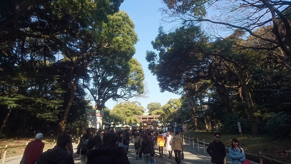 毎年の仕事始めは明治神宮へお参りから02