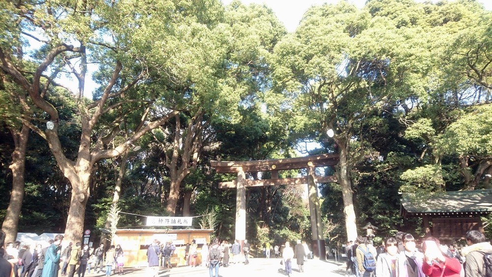 毎年の仕事始めは明治神宮へお参りから01