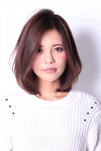 重ためロブスタイル×ショコラブラウンカラー10