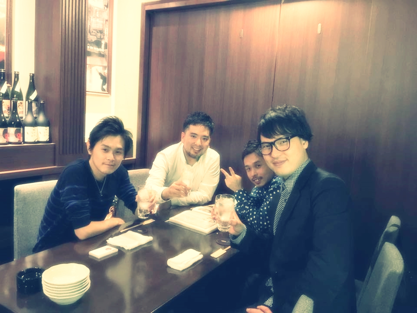 おっさん4人で非公式マルチバースオフ会 In銀座 Sake Hall Hibiya Bar 美容師 谷垣良和オフィシャルブログ U Realm Ginza 銀座の美容室