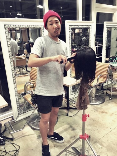 さらに技術を極めろ!スタイリスト全員参加のカットレッスン15