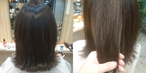 1ヵ月で明るくなる黒染めで髪のダメージを減らそう 黒染め 美容師 谷垣良和オフィシャルブログ U Realm Ginza 銀座の美容室